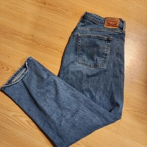 Men's Blue Levi's Classic Straight Jeans